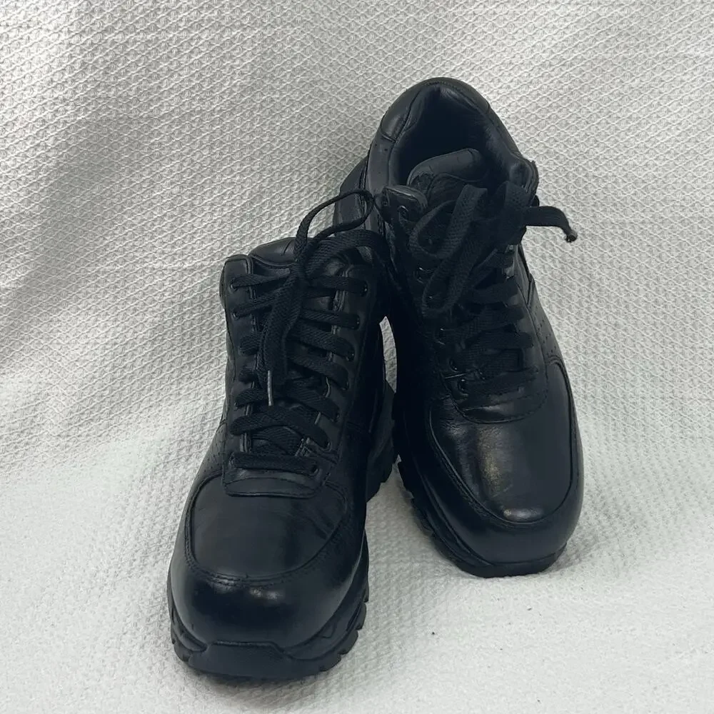 Nike ACG Air Max Goadome GS 5.5Y Black Leather Boots 311567-001 Rainproof